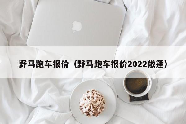 野马跑车报价（野马跑车报价2022敞篷）