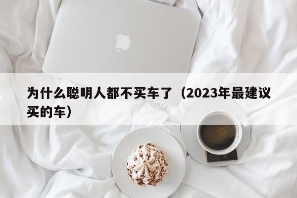 为什么聪明人都不买车了（2023年最建议买的车）