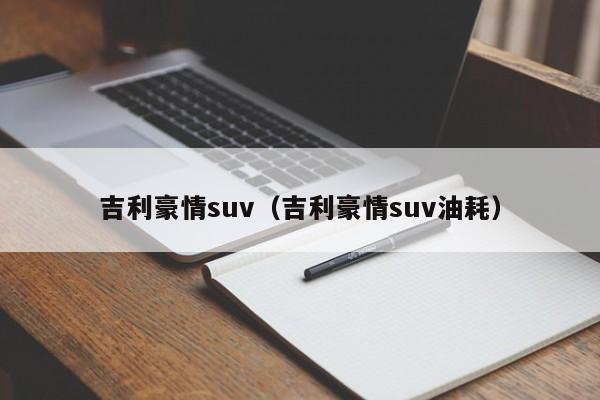 吉利豪情suv（吉利豪情suv油耗）