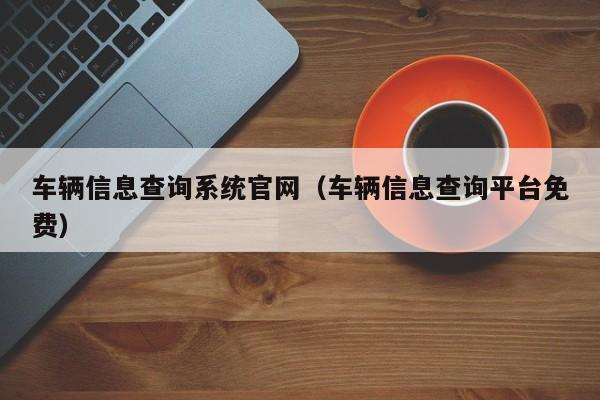 车辆信息查询系统官网（车辆信息查询平台免费）