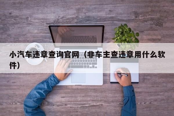 小汽车违章查询官网（非车主查违章用什么软件）